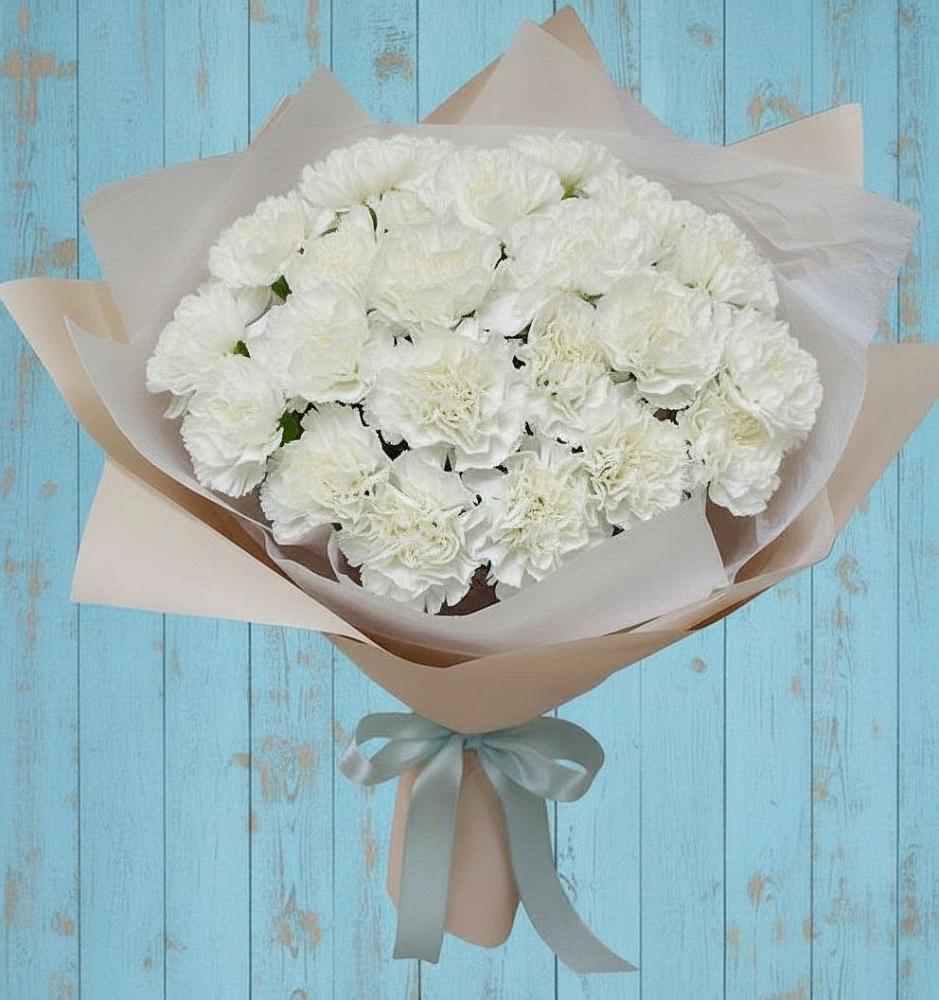 Букет цветов из: Гвоздики в Панино