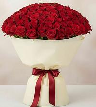 Букет 101 Красная роза Милано #REPLACE_PRED# Панино