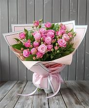 Букет Розовый кустик #REPLACE_PRED# Панино