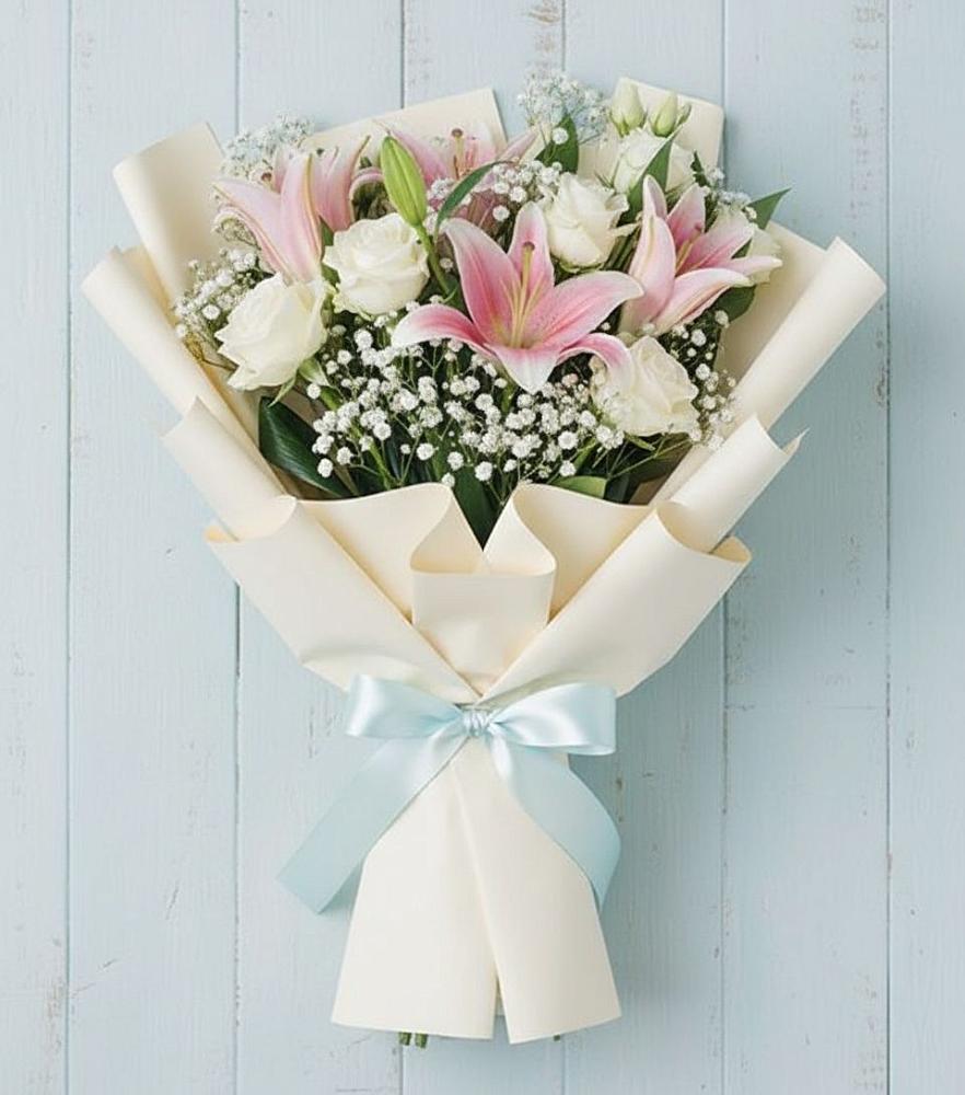 Букет цветов из: Лилии в Панино