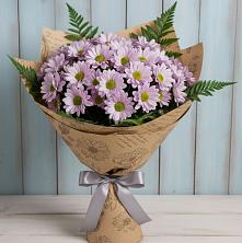 Букет цветов из:  Хризантемы в Панино