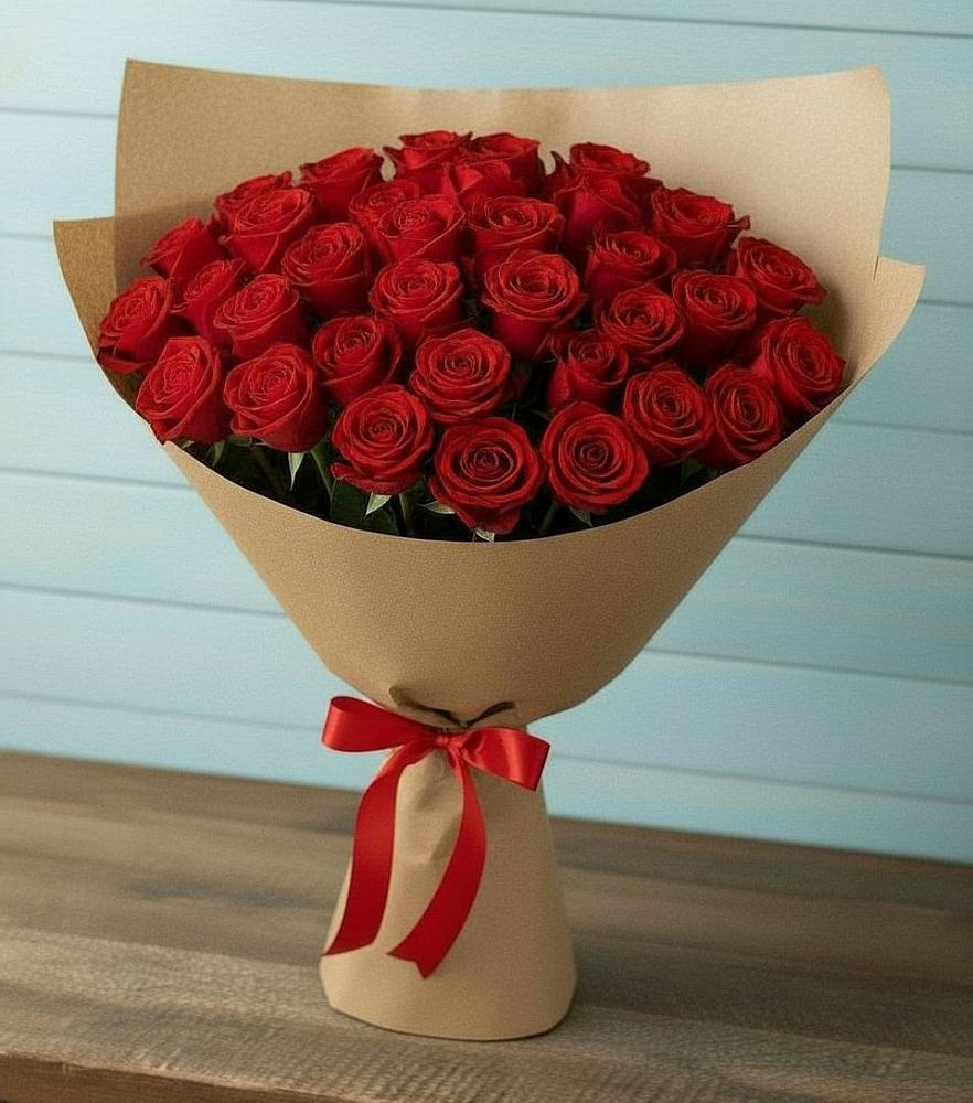 Букет Красные розы Милано в Панино
