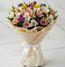 Букет цветов из:  Альстромерии в Панино