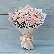 Букет цветов из:  Гвоздики в Панино