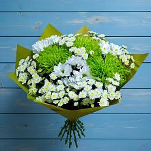 Букет цветов из:  Хризантемы в Панино