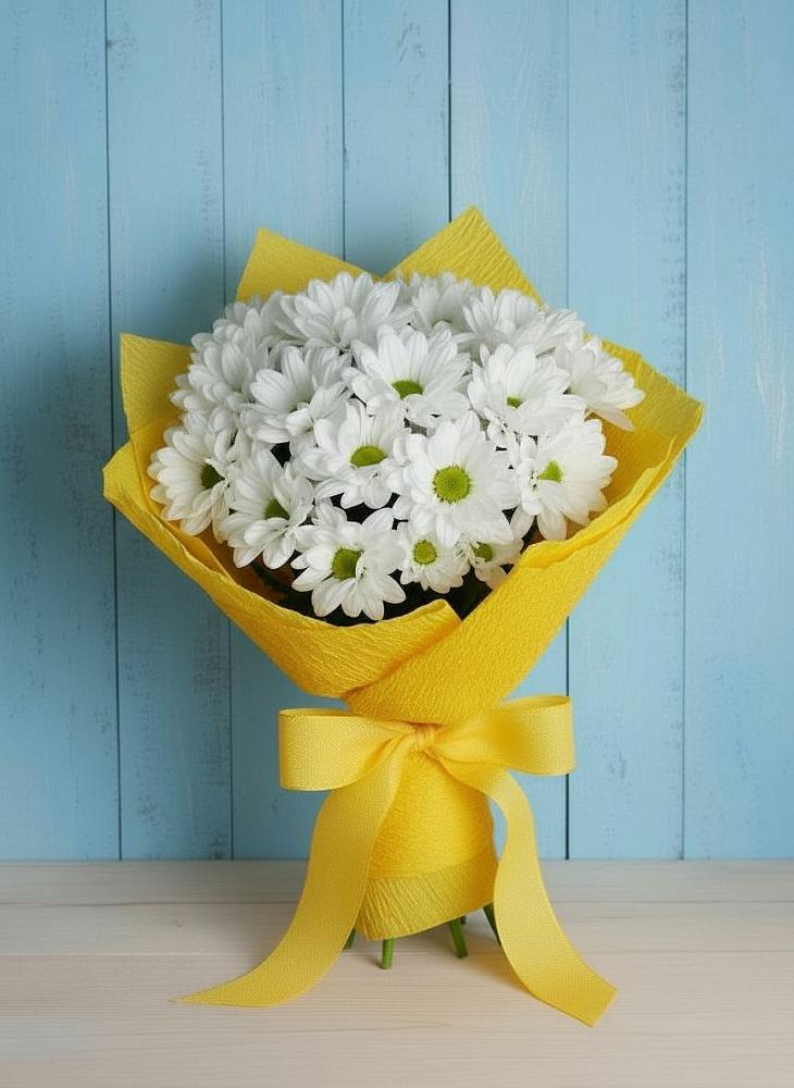 Букет цветов из: Хризантемы в Панино