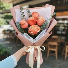 Букет цветов из:  Розы в Панино