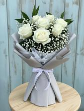 Букет цветов из:  Розы в Панино