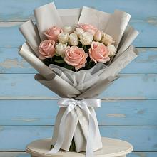 Букет цветов из:  Розы #REPLACE_PRED# Панино