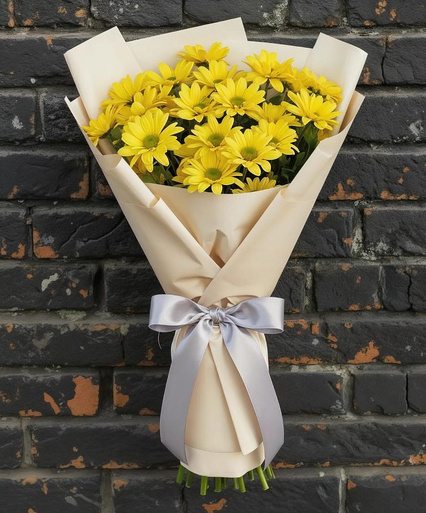 Букет цветов из: Хризантемы в Панино