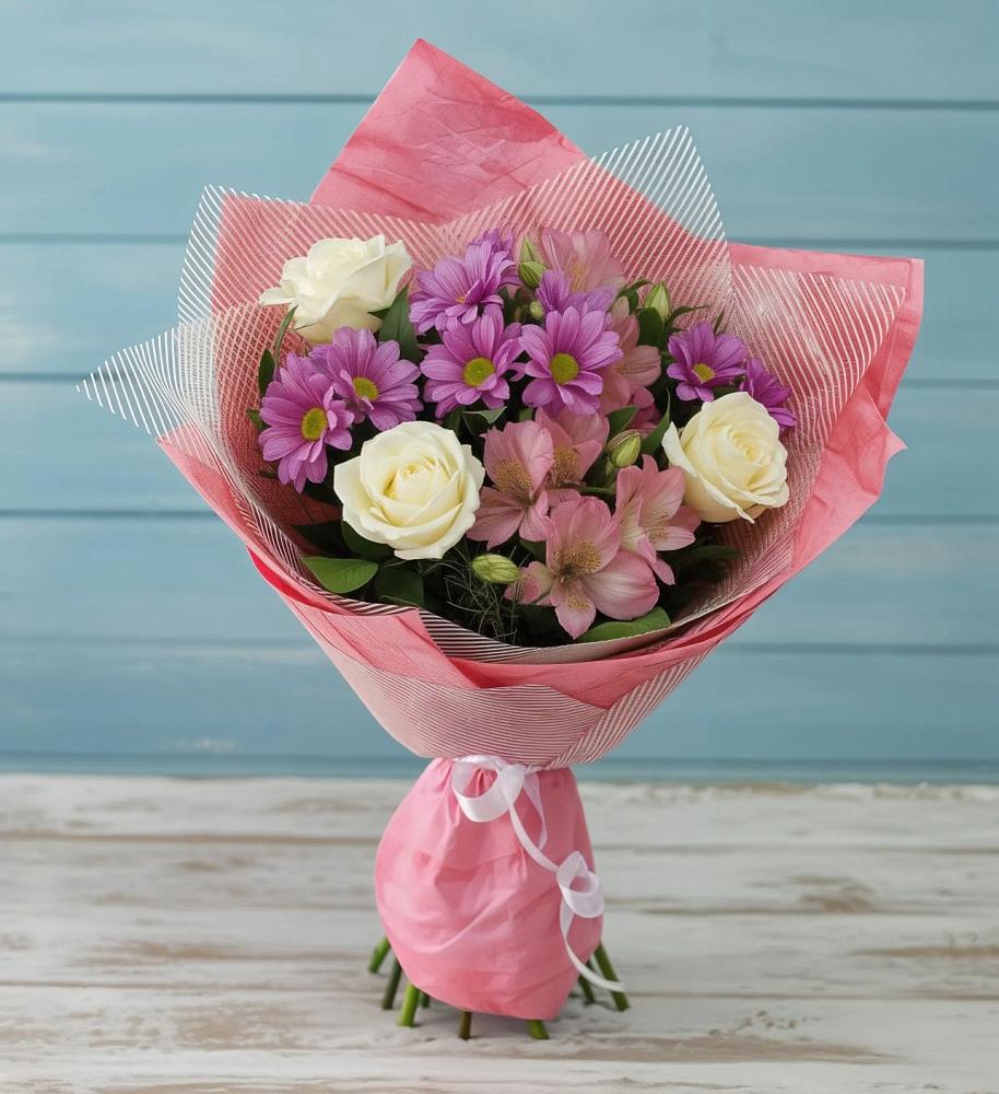 Букет цветов из: Герберы в Панино