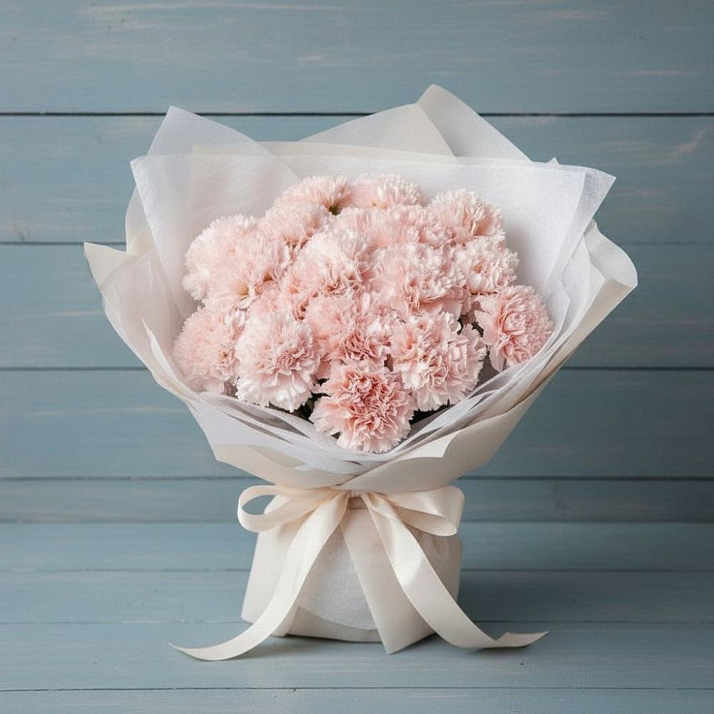 Букет цветов из: Гвоздики в Панино