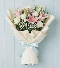 Букет цветов из:  Лилии в Панино