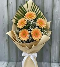 Букет цветов из:  Герберы в Панино