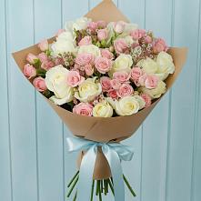 Букет цветов из:  Розы в Панино