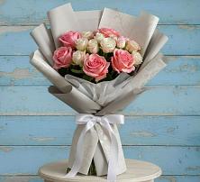 Букет цветов из:  Розы в Панино